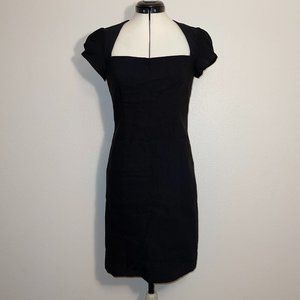 MODCLOTH SLEEK IT OUT DRESS BLACK L